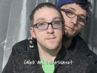 Caleb_and_LukeSunset